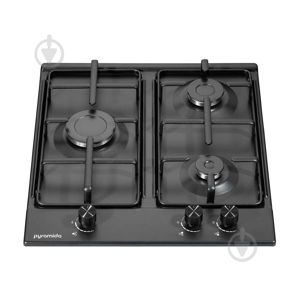 Варильна поверхня газова Pyramida PFE 453 BL B - фото 1