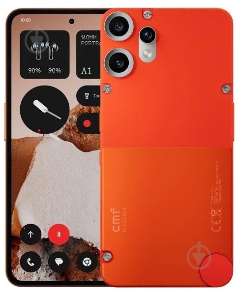 Смартфон CMF by Nothing Phone 2 Pro 8/128GB Orange - фото 1 Смартфон CMF by Nothing Phone 2 Pro 8/128GB Orange - фото 1
