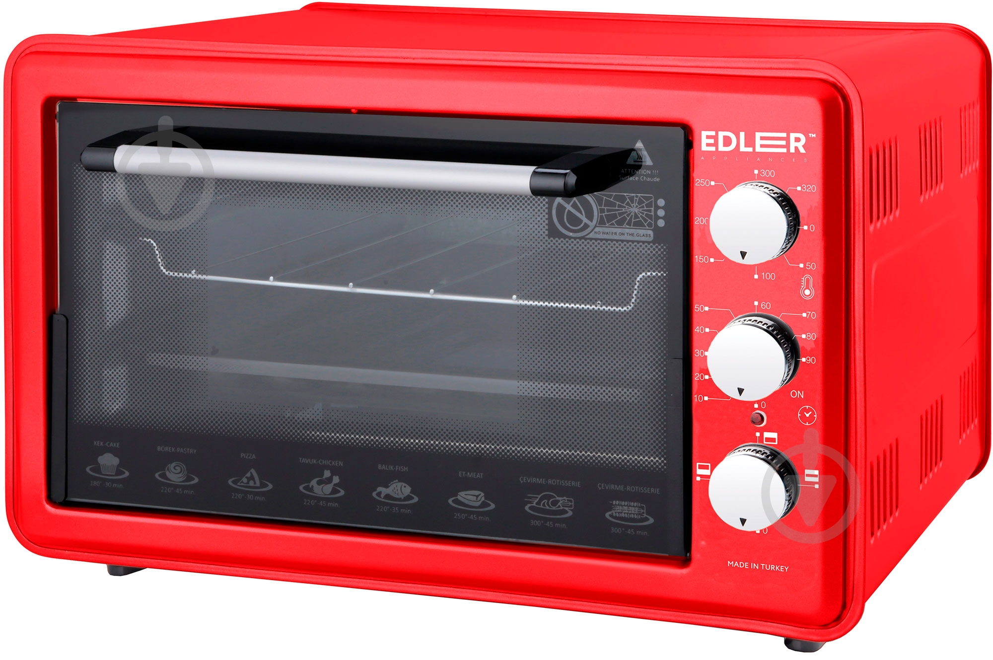 Электрическая печь EDLER EO-1003RE - фото 1 Электрическая печь EDLER EO-1003RE - фото 1