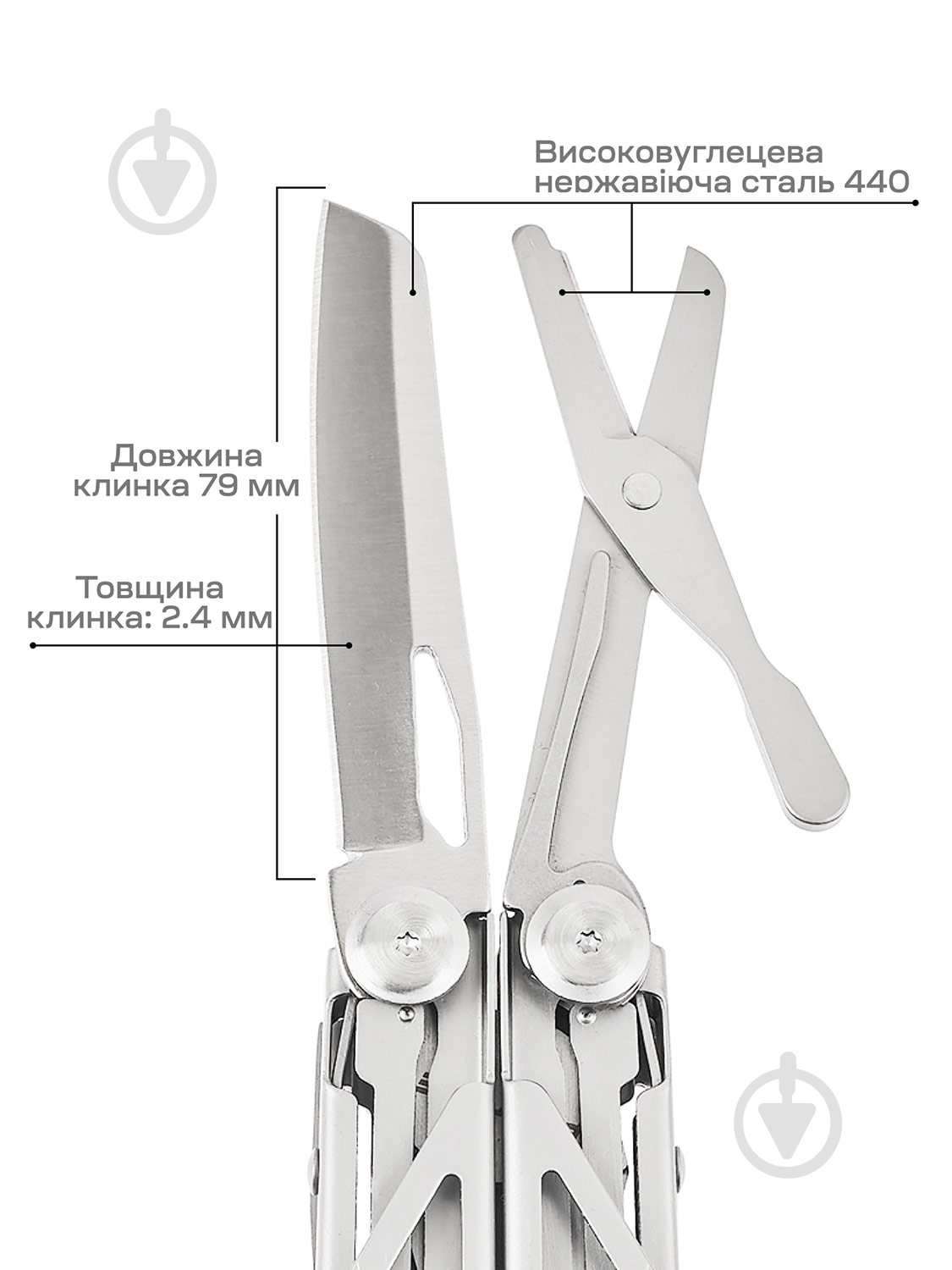 Мультитул ACTIVE Launch 2 (16 инструментов) 63.02.40 - фото 3