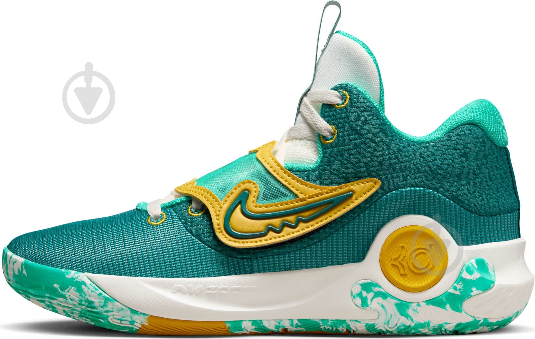 Кросівки чоловічі демісезонні Nike KD TREY 5 X DD9538-300 р.44,5 зелені - фото 3 Кросівки чоловічі демісезонні Nike KD TREY 5 X DD9538-300 р.44,5 зелені - фото 3