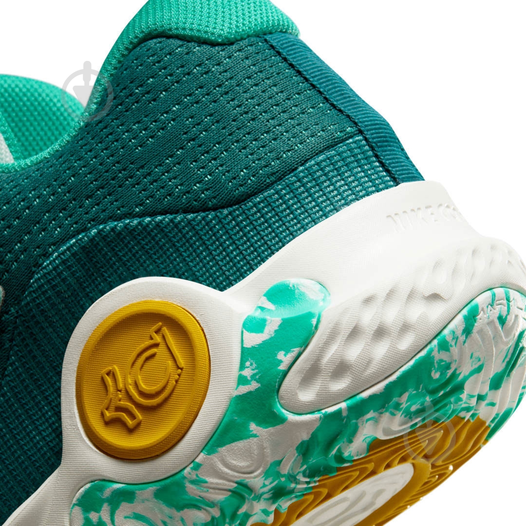 Кросівки чоловічі демісезонні Nike KD TREY 5 X DD9538-300 р.44,5 зелені - фото 8 Кросівки чоловічі демісезонні Nike KD TREY 5 X DD9538-300 р.44,5 зелені - фото 8