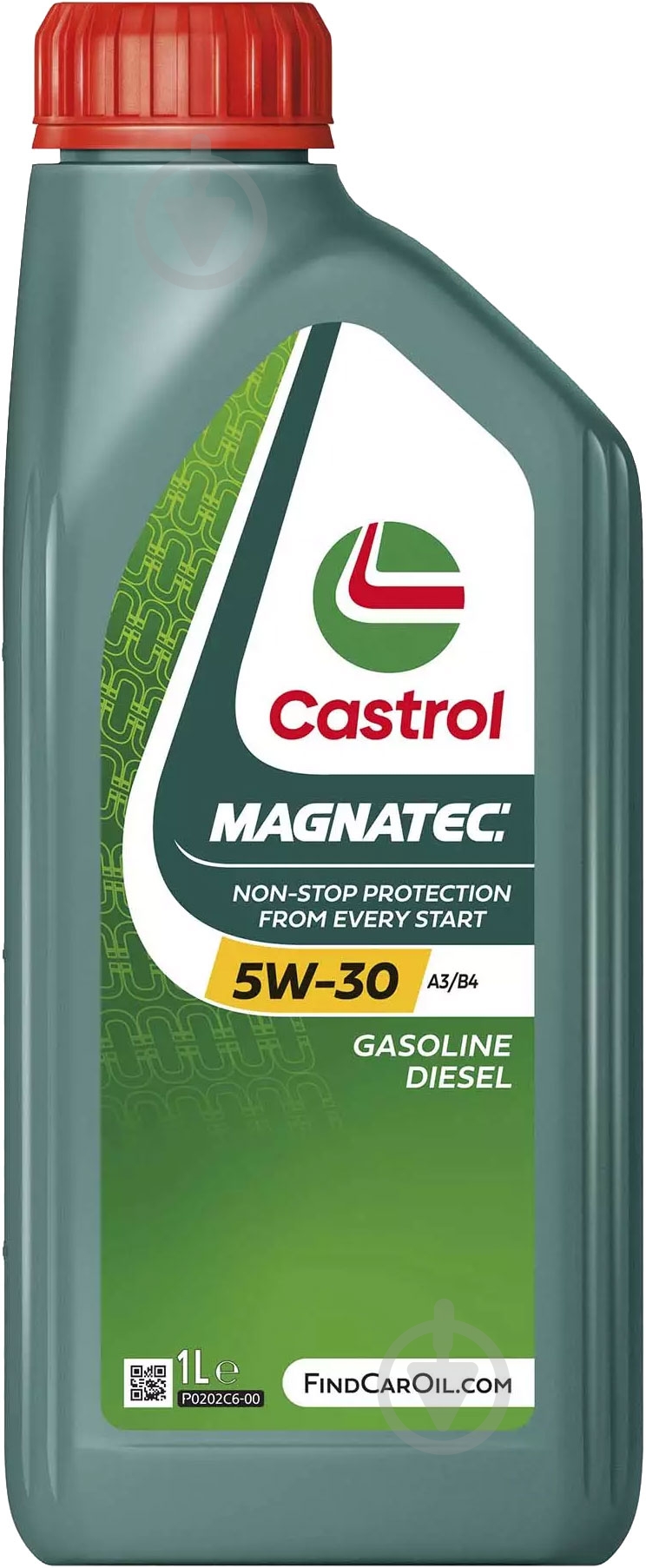 Моторное масло синтетическое Castrol Magnatec А3/В4 5W-30 1 л (CAS MAGN 5W30 A3/B4 1L) - фото 1