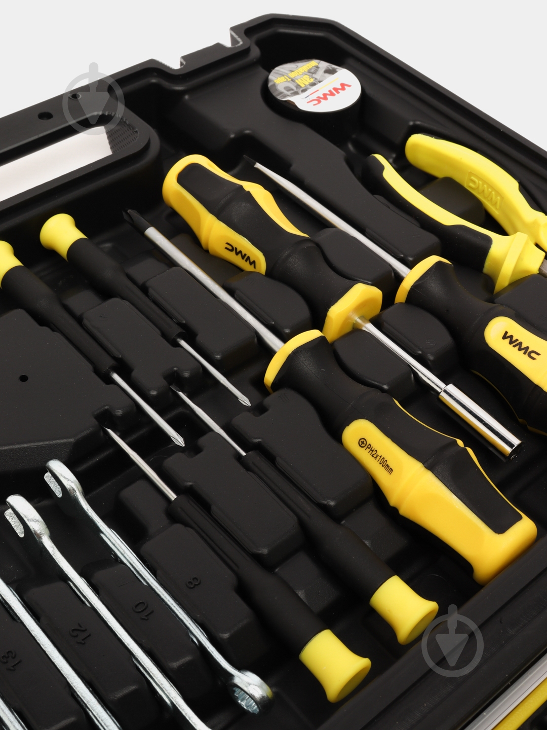 Набор ручного инструмента WMC TOOLS 108 шт. 30108 - фото 3 Набор ручного инструмента WMC TOOLS 108 шт. 30108 - фото 3
