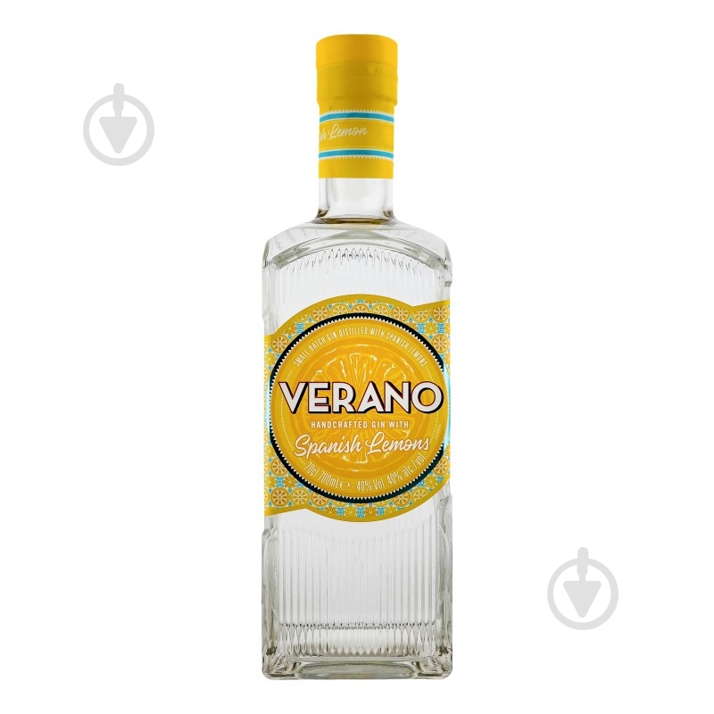 Джин Verano Spanish Lemon 40% 0,7 л - фото 1