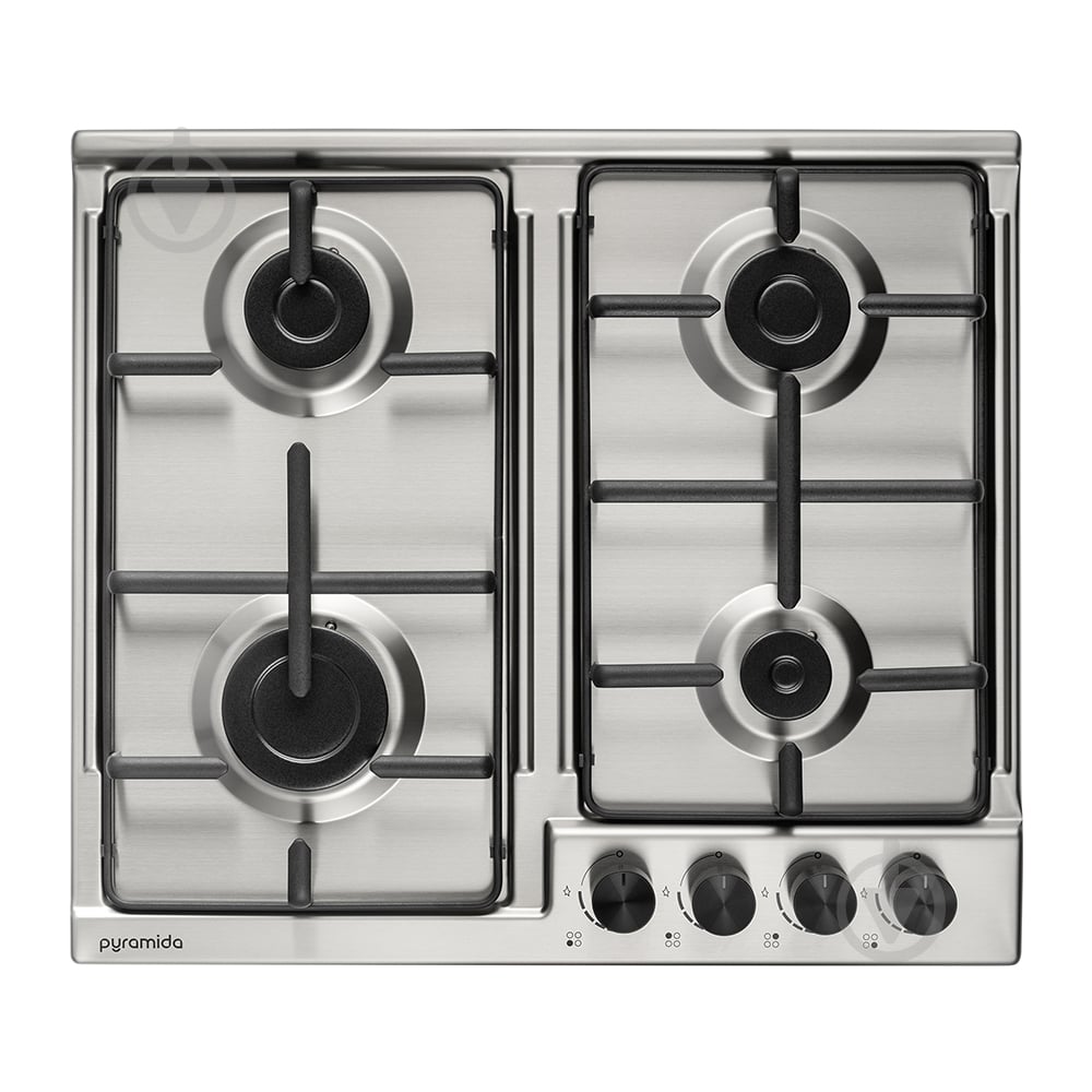 Варочная поверхность газовая Pyramida PFX 604 IX B - фото 1 Варочная поверхность газовая Pyramida PFX 604 IX B - фото 1