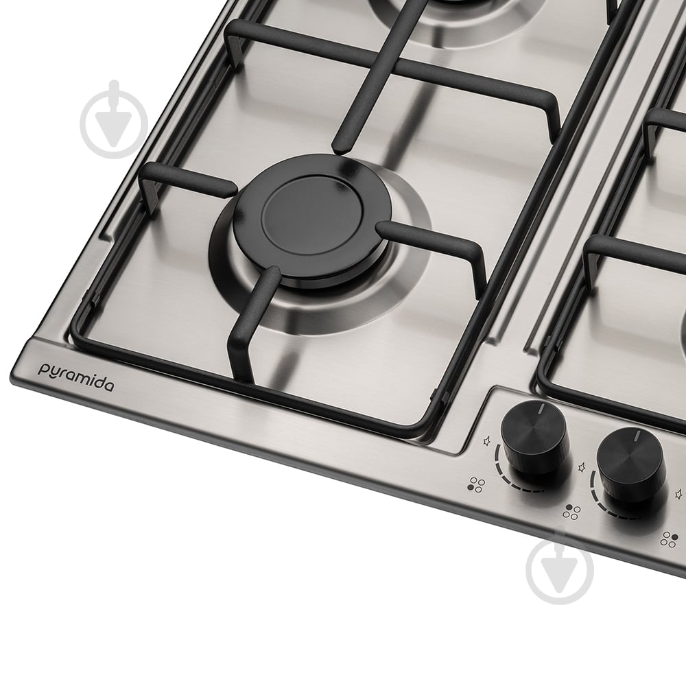 Варочная поверхность газовая Pyramida PFX 604 IX B - фото 3 Варочная поверхность газовая Pyramida PFX 604 IX B - фото 3