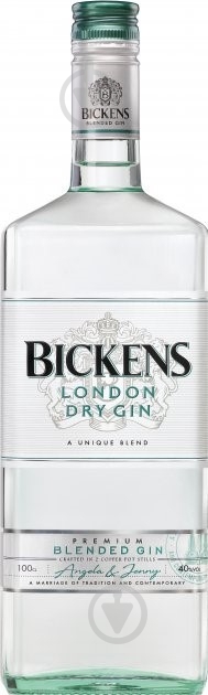 Джин Bickens London Dry 40% 1 л - фото 1