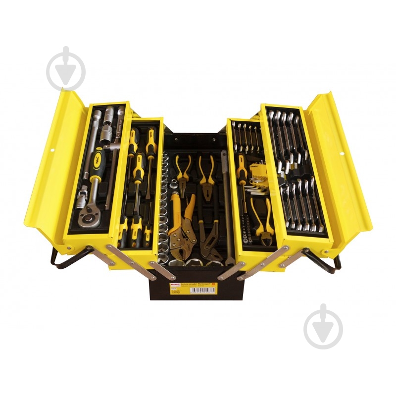 Набор ручного инструмента WMC TOOLS 87 шт. 4087C - фото 1 Набор ручного инструмента WMC TOOLS 87 шт. 4087C - фото 1