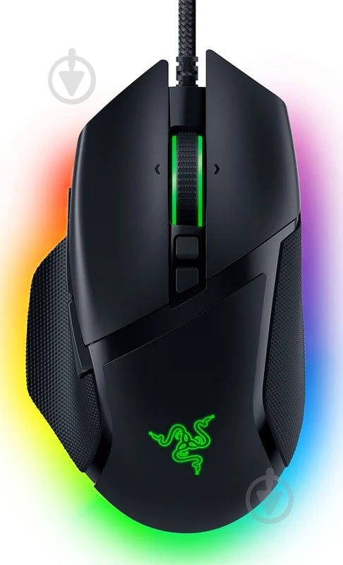 Мышь Razer Basilisk V3 (RZ01-04000100-R3M1) - фото 1 Мышь Razer Basilisk V3 (RZ01-04000100-R3M1) - фото 1