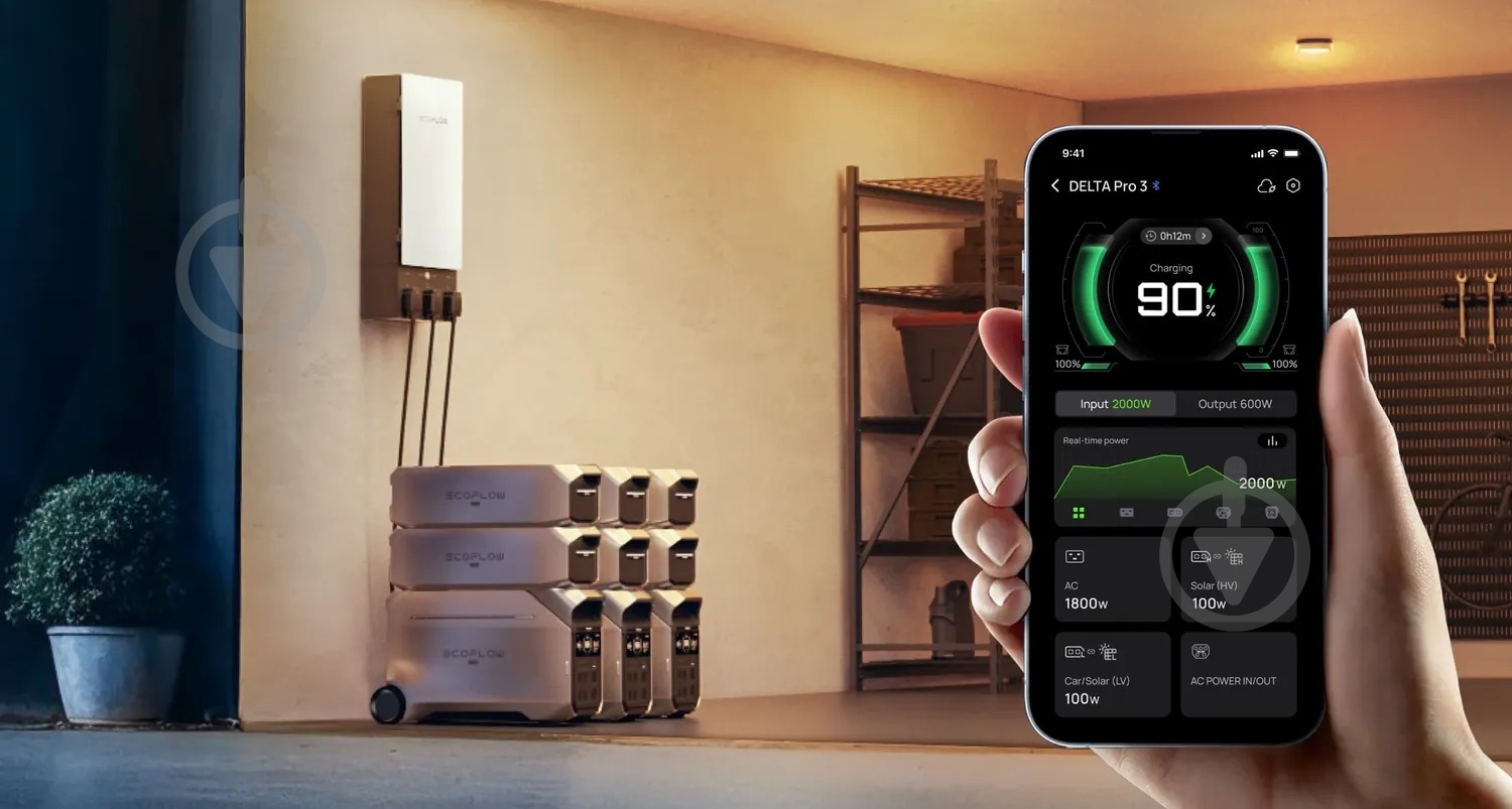 Дополнительный аккумулятор EcoFlow DELTA Pro 3 Extra Battery (EFDELTAPRO3EB) (4096 Вт·ч) - фото 9