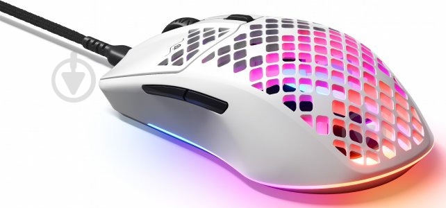 Мышь SteelSeries Aerox 3 USB Snow (SS62603) - фото 2 Мышь SteelSeries Aerox 3 USB Snow (SS62603) - фото 2