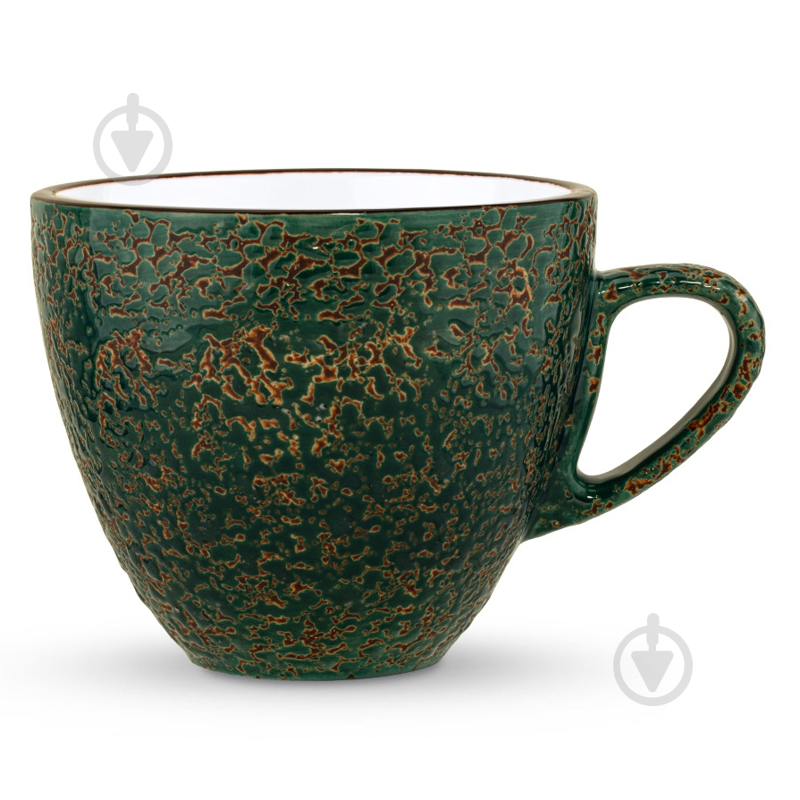 Чашка для кофе Wilmax Splash Green 110 мл WL-667534/A - фото 1