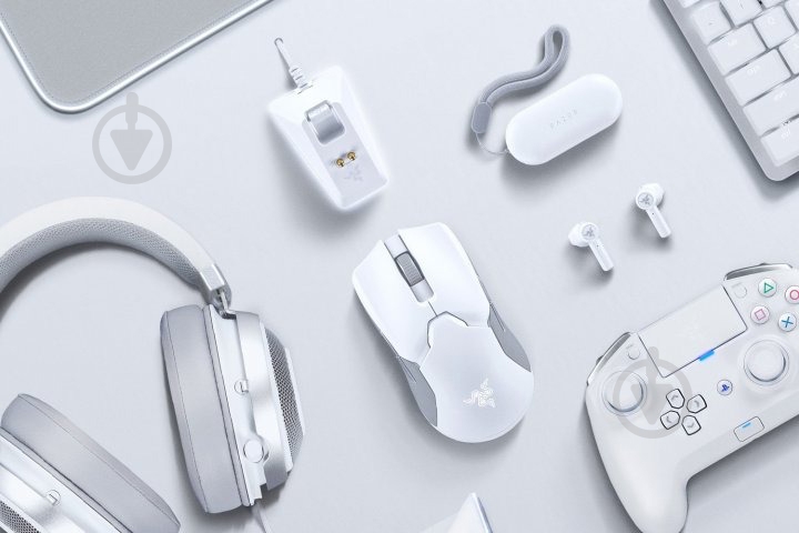 Мышь Razer Viper Ultimate Wireless & Mouse Dock Mercury Wireless/USB White (RZ01-03050400-R3M1) - фото 6