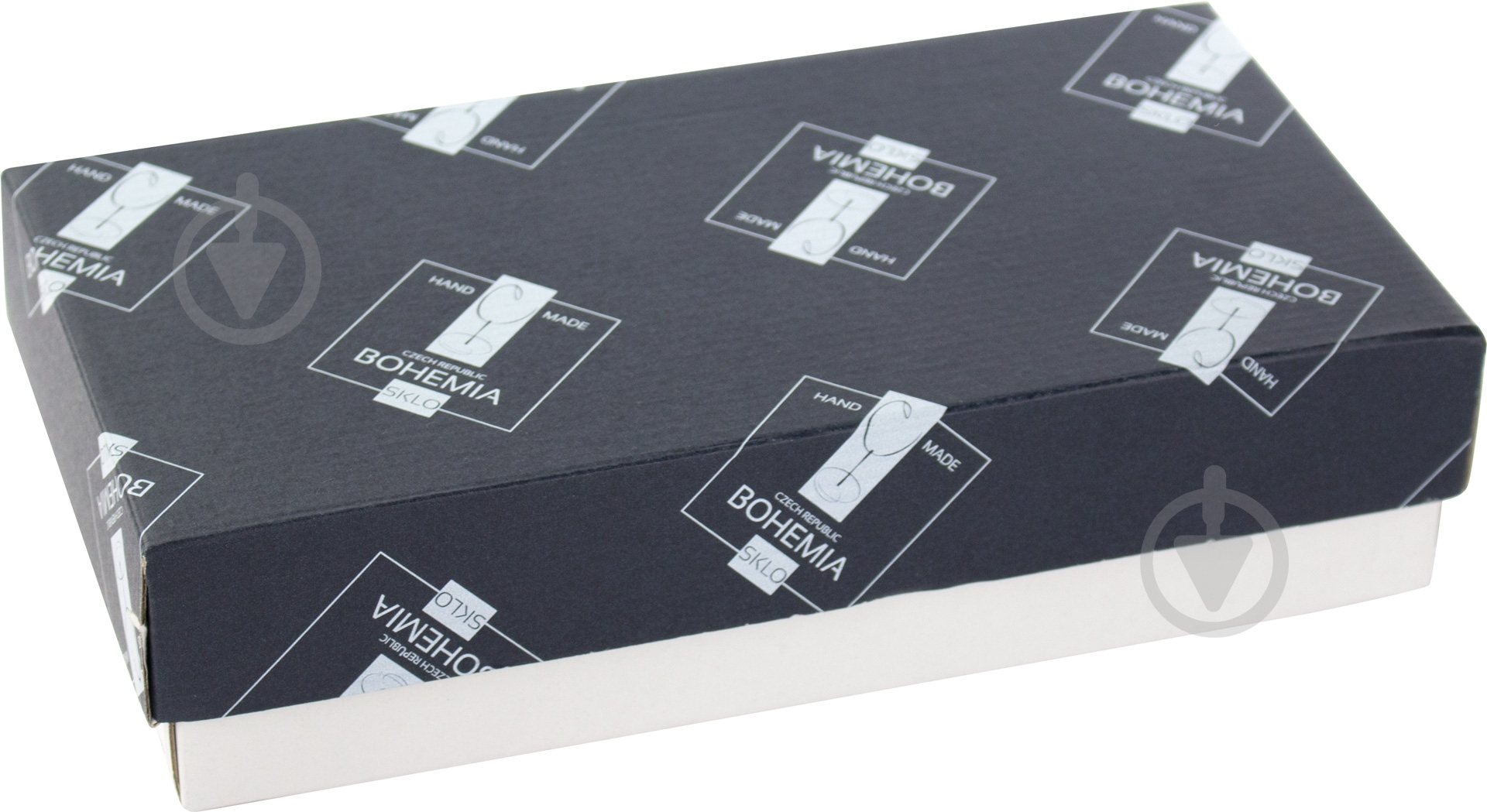 Набір бокалів для шампанського Bohemia Lido платина 190 мл 2 шт. - фото 2