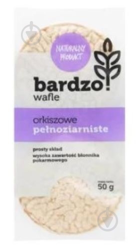 Вафли BARDZO из спельты 50 г - фото 1 Вафли BARDZO из спельты 50 г - фото 1