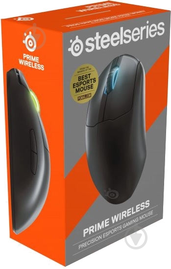 Мышка SteelSeries Prime Wireless Black SS62593 - фото 6