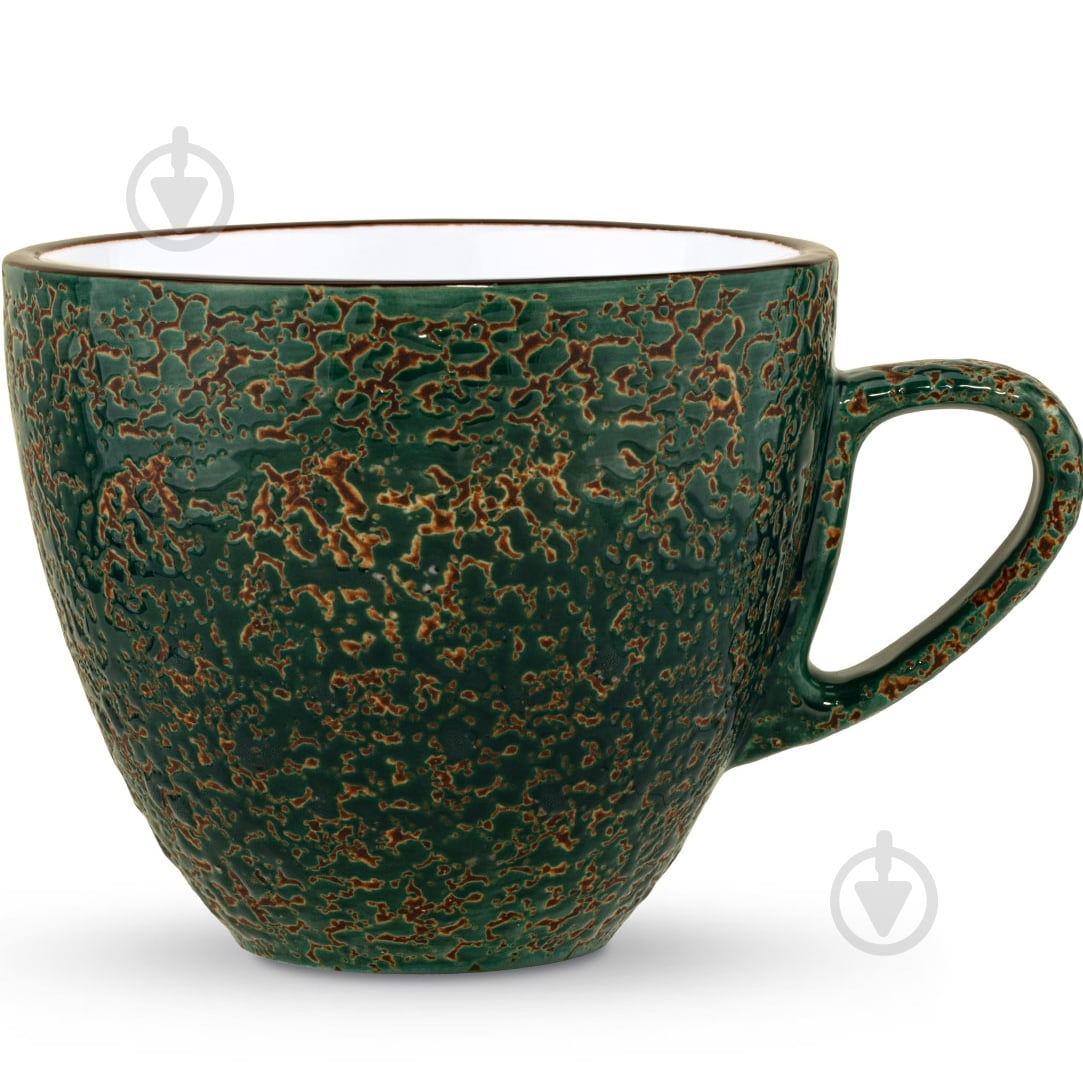 Чашка для чая Wilmax Splash Green 300 мл WL-667536/A - фото 1