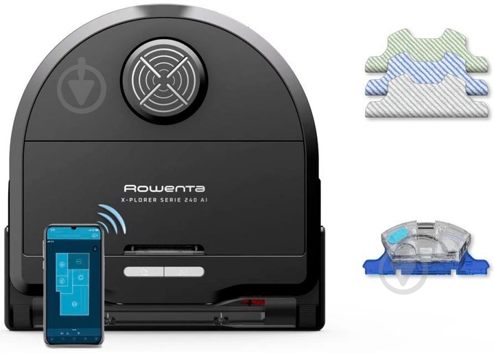 ВІТРИНА! Робот-пилосос Rowenta X-PLORER Serie 240 AI Animal & Allergy Model RR9675WH - фото 11 ВІТРИНА! Робот-пилосос Rowenta X-PLORER Serie 240 AI Animal & Allergy Model RR9675WH - фото 11