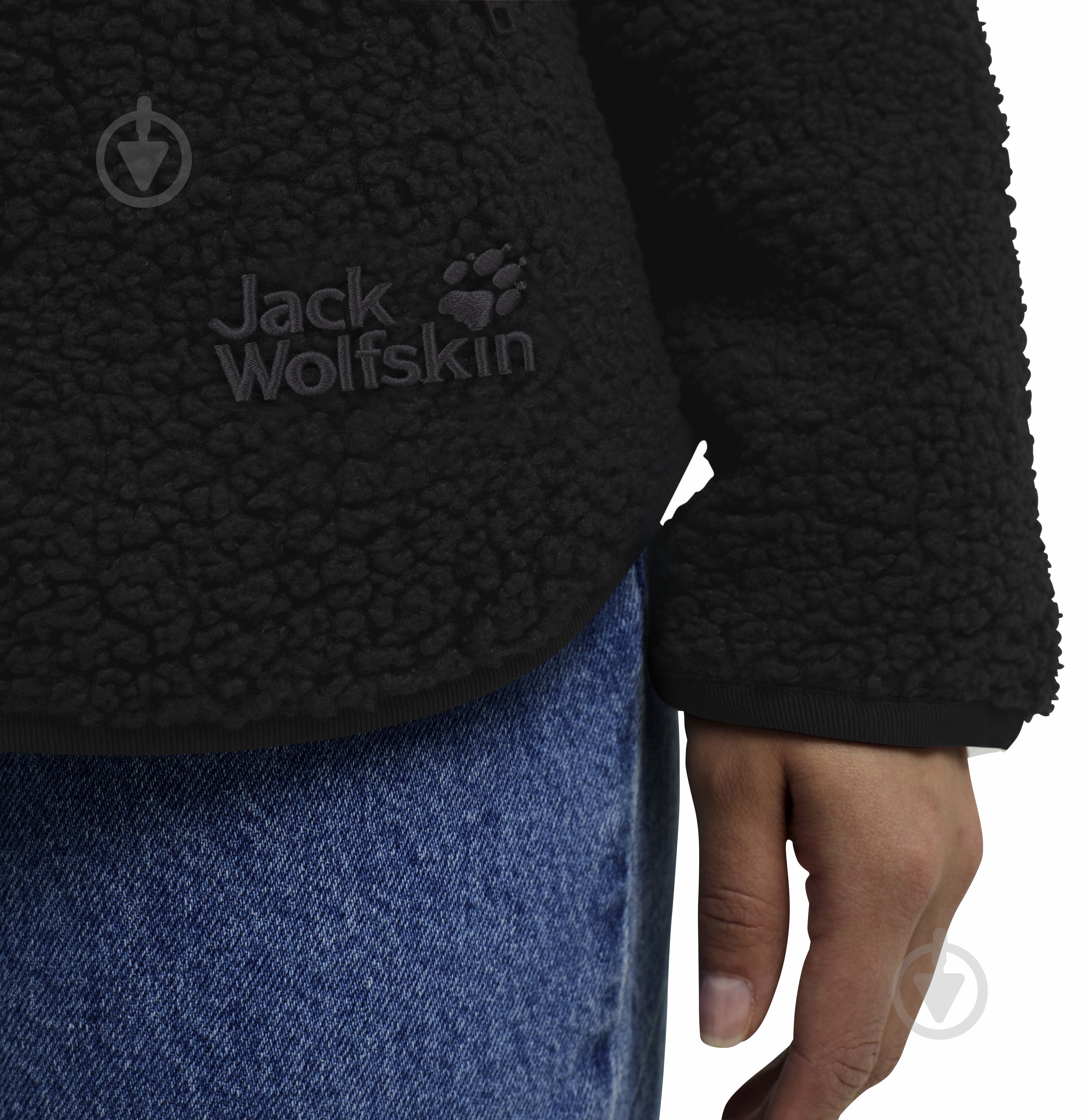 Кофта Jack Wolfskin HIGH CURL JKT W A65073_6000 р.XS чорний - фото 5 Кофта Jack Wolfskin HIGH CURL JKT W A65073_6000 р.XS чорний - фото 5