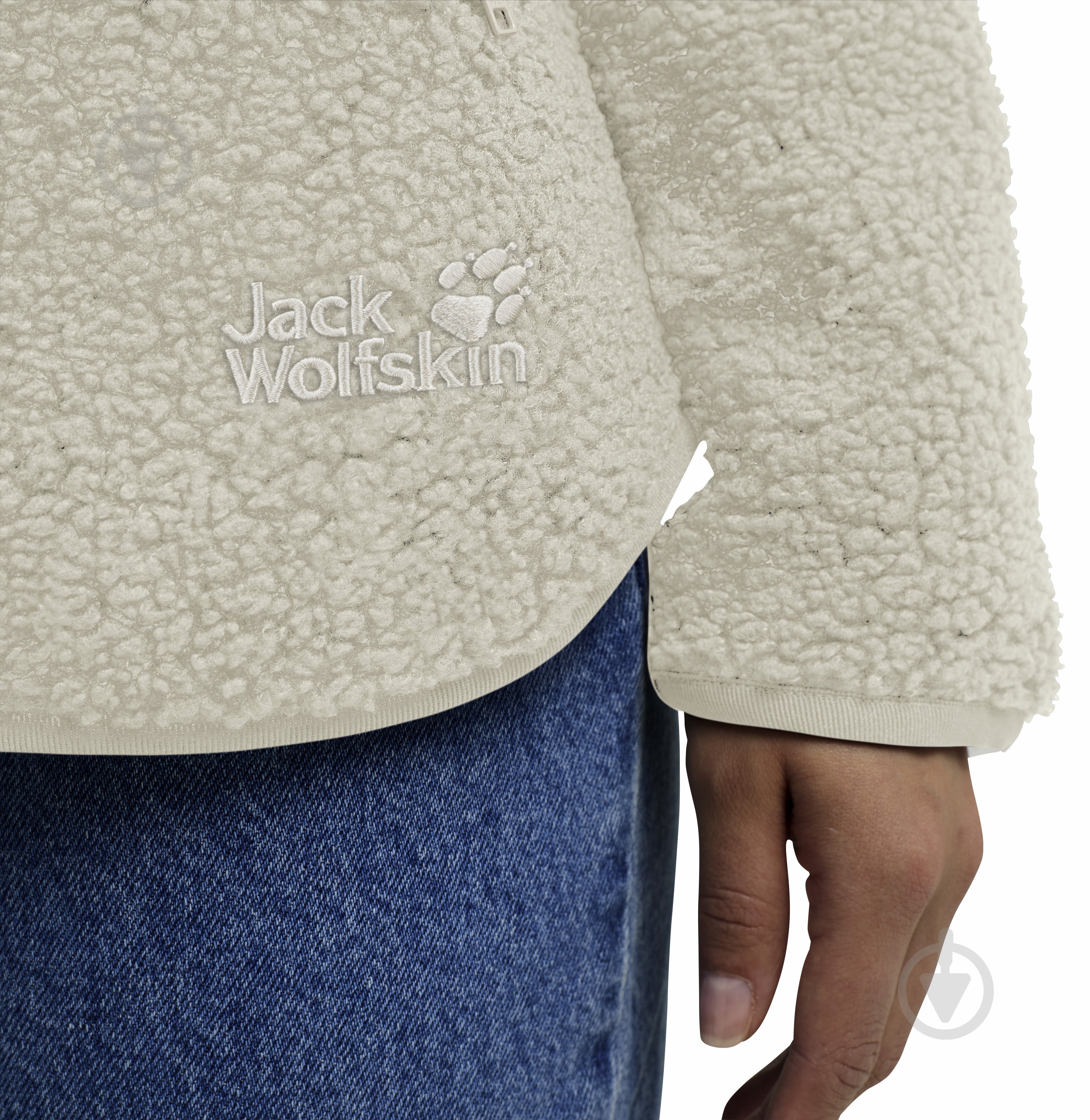 Кофта Jack Wolfskin HIGH CURL JKT W A65073_A0056 р.M бежевий - фото 5 Кофта Jack Wolfskin HIGH CURL JKT W A65073_A0056 р.M бежевий - фото 5