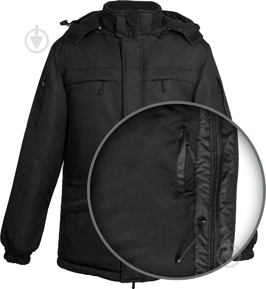 Куртка чоловіча зимова TORNADO Штурман Зимова Р 52-54. Зріст 182-188см р.L чорна - фото 11 Куртка чоловіча зимова TORNADO Штурман Зимова Р 52-54. Зріст 182-188см р.L чорна - фото 11