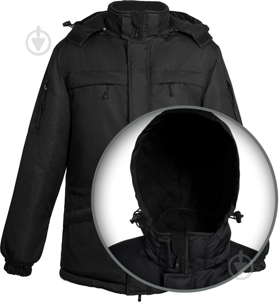 Куртка чоловіча зимова TORNADO Штурман Зимова Р 52-54. Зріст 182-188см р.L чорна - фото 14 Куртка чоловіча зимова TORNADO Штурман Зимова Р 52-54. Зріст 182-188см р.L чорна - фото 14