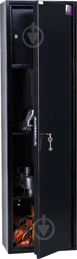 Сейф оружейный Ferocon Е137К1.Т1.П2.9005 (3 ружья + трейзер) - фото 1