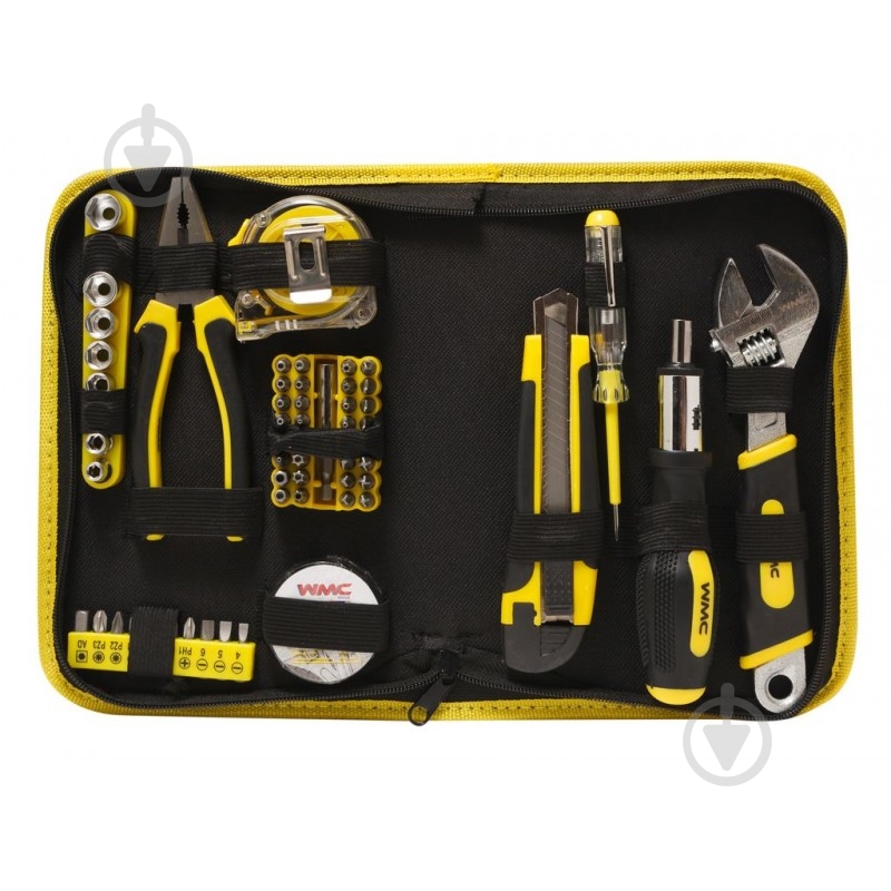 Набір ручного інструменту WMC TOOLS 61 шт. 2061 - фото 2 Набір ручного інструменту WMC TOOLS 61 шт. 2061 - фото 2