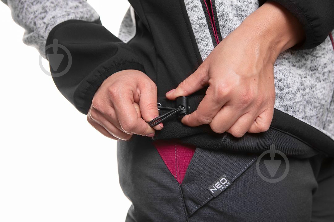 Куртка рабочая NEO tools Woman Line р. XXL 80-555 серый - фото 5