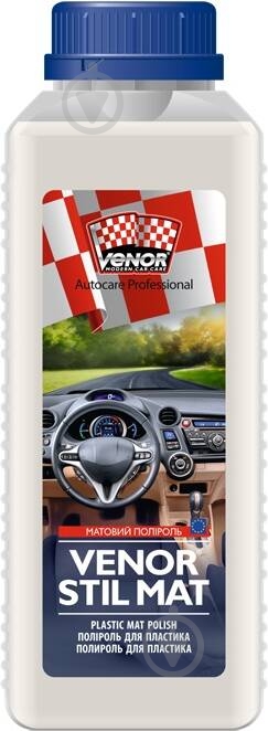 Полироль для пластика STIL MAT Venor мл1000 - фото 1 Полироль для пластика STIL MAT Venor мл1000 - фото 1