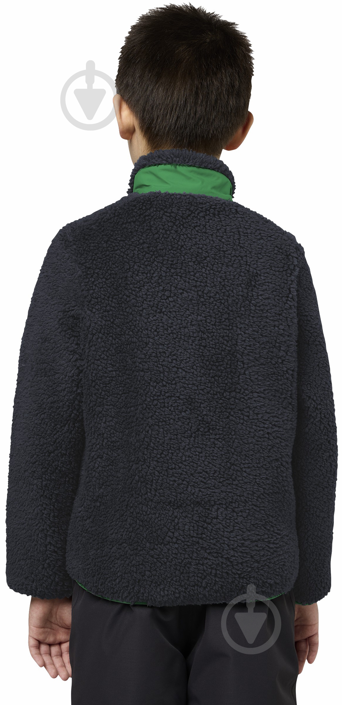 Кофта Jack Wolfskin Ice Curl Jacket K 1609162_6367 р.152 серый - фото 2 Кофта Jack Wolfskin Ice Curl Jacket K 1609162_6367 р.152 серый - фото 2