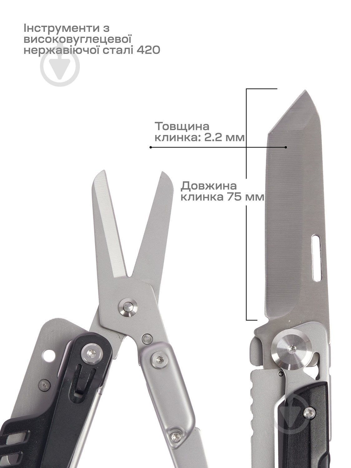 Мультитул ACTIVE Eddie (5 инструментов) 63.04.01 - фото 3