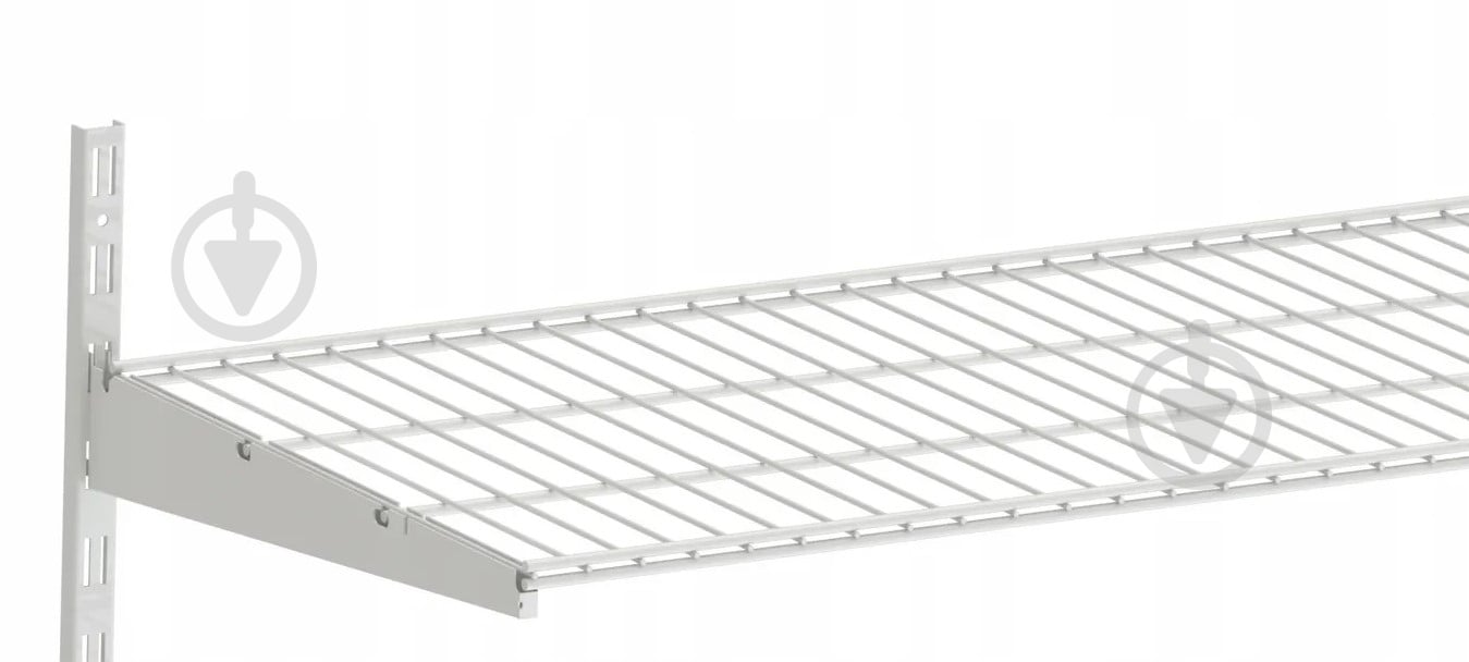 Полка для гардеробной системы Kolchuga 1206x406 мм белый - фото 3