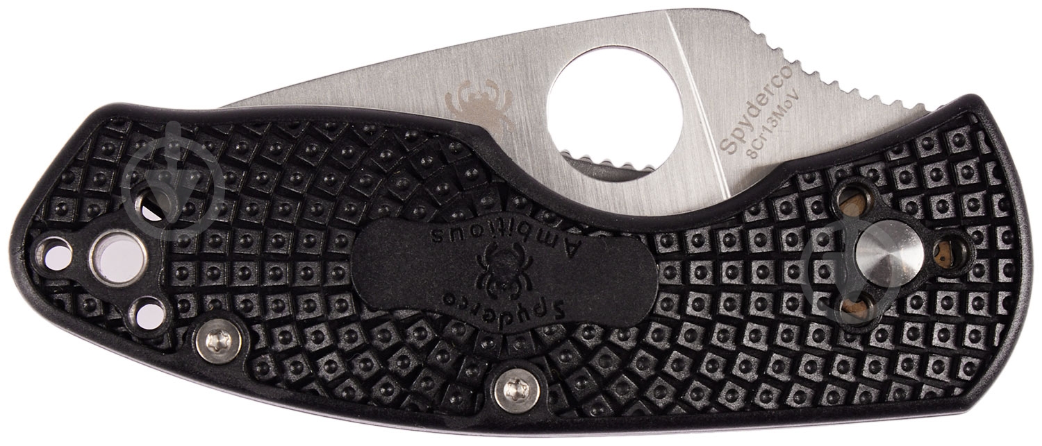 Нож Spyderco Ambitious FRN 87.15.39 - фото 3 Нож Spyderco Ambitious FRN 87.15.39 - фото 3