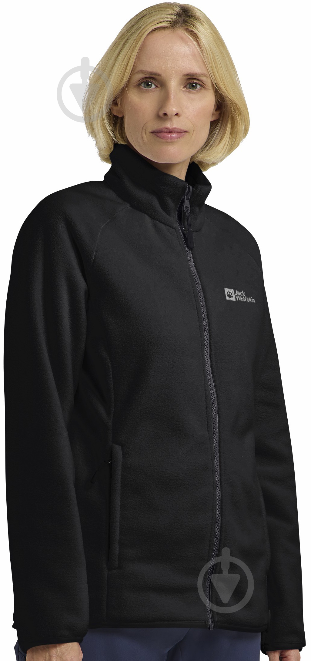 Кофта Jack Wolfskin MOONRISE FZ W A63263_6000 р.XS чорний - фото 1 Кофта Jack Wolfskin MOONRISE FZ W A63263_6000 р.XS чорний - фото 1