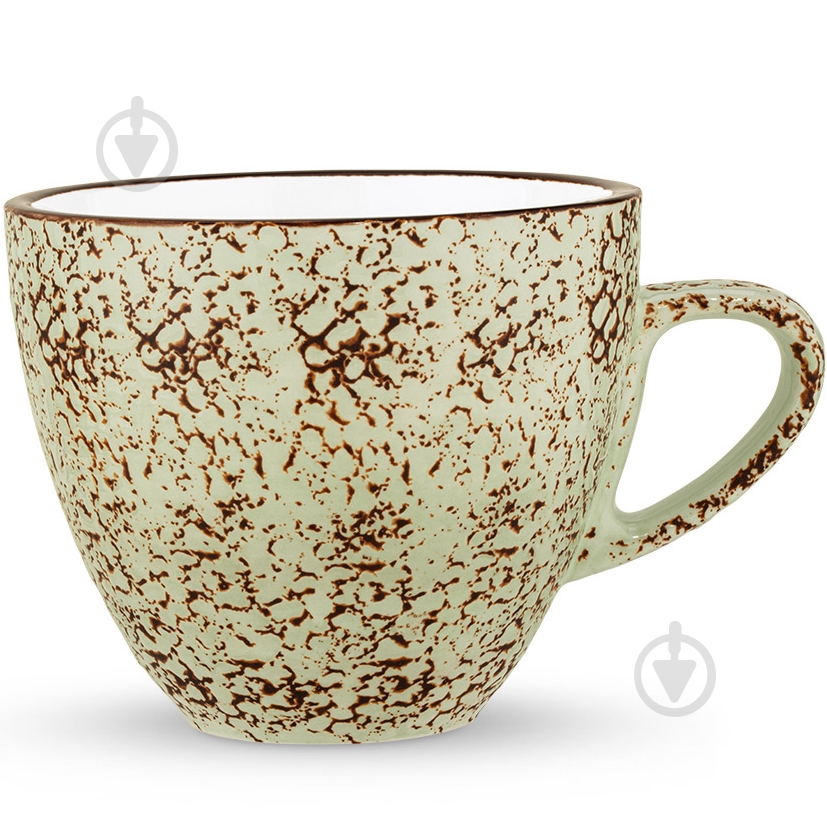Чашка для кофе Wilmax Splash Pistachio 110 мл WL-667134/A - фото 1
