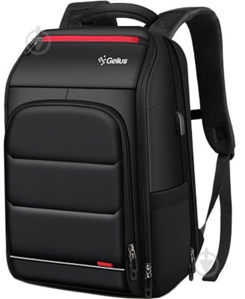 Рюкзак для ноутбука Gelius Backpack Waterproof Protector 2 15" black GP-BP006 - фото 1