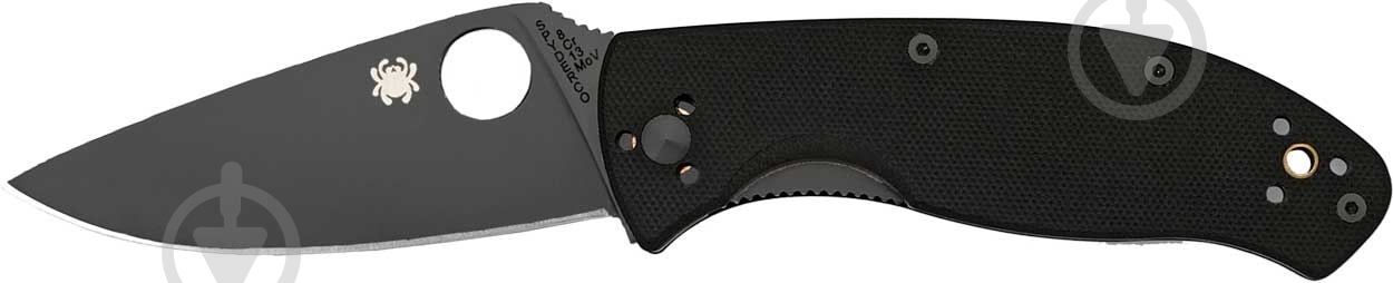 Нож Spyderco Tenacious Black Blade 87.04.31 - фото 1