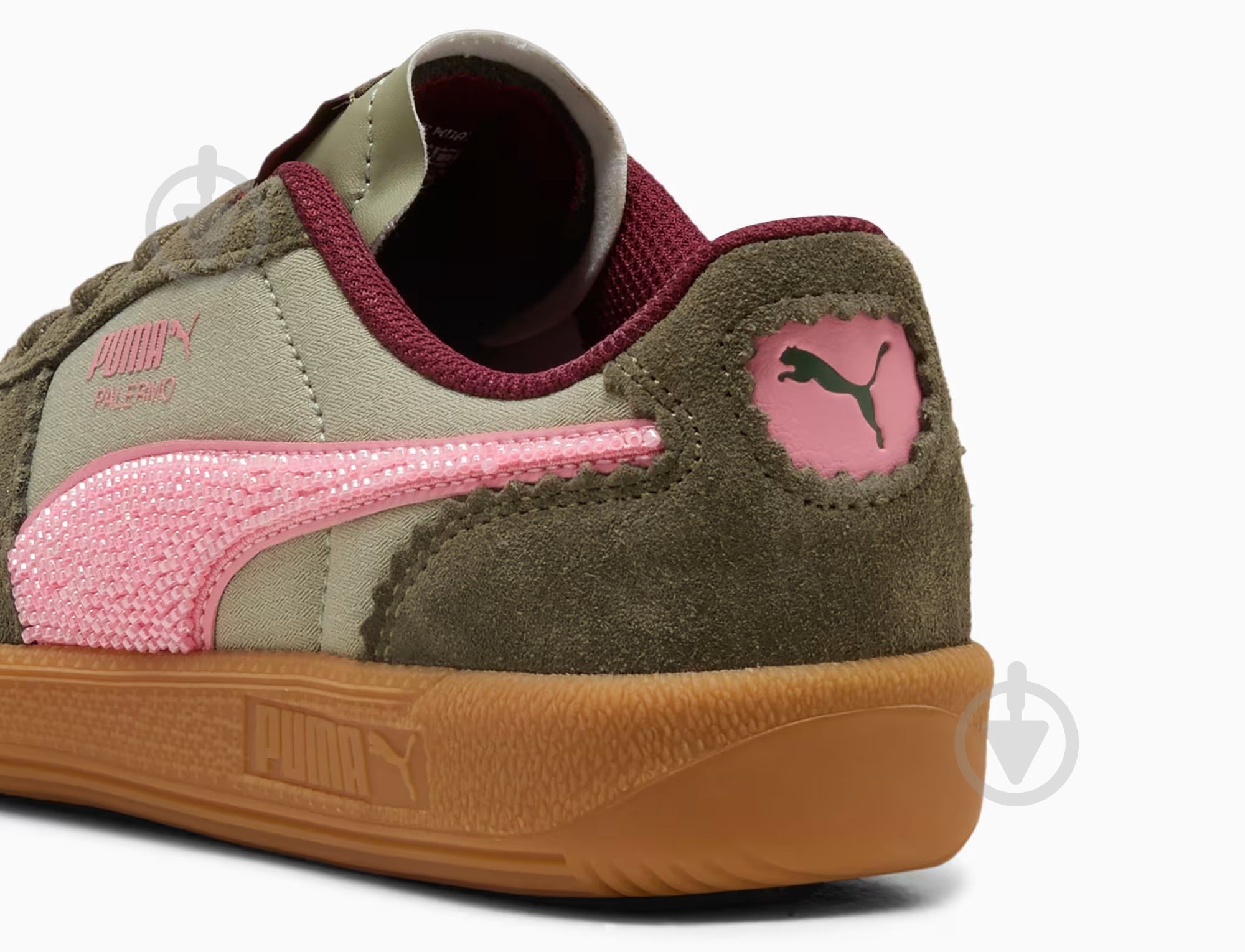 Кросівки жіночі Puma Palermo Gentle Meld Wns 40257102 р.37,5 хакі - фото 4 Кросівки жіночі Puma Palermo Gentle Meld Wns 40257102 р.37,5 хакі - фото 4