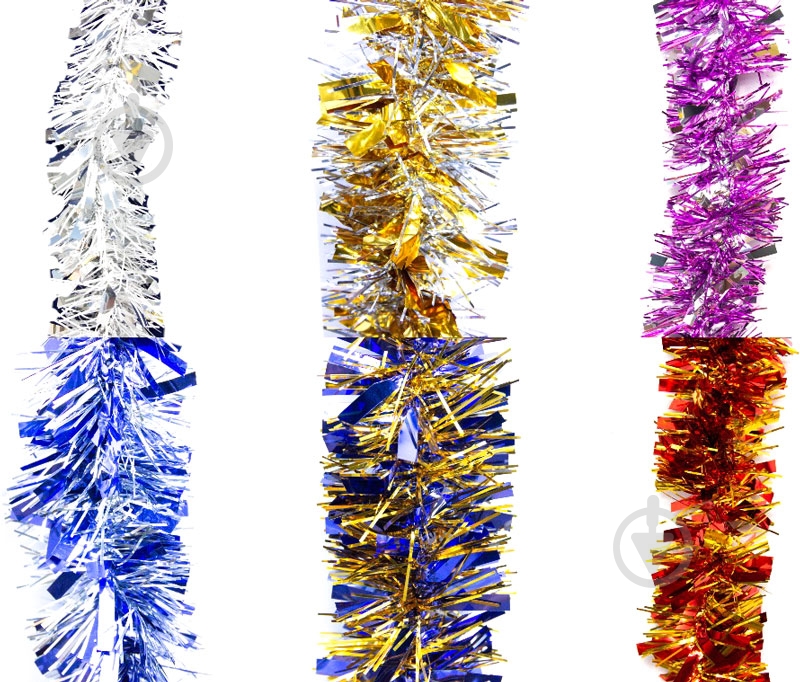 Дождик новогодний Девилон ГН-90/2 9 2 м в ассортименте - фото 1