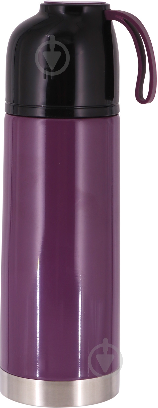 Термос UP! (Underprice) Basic фіолетовий з чорним 350 мл - фото 1 Термос UP! (Underprice) Basic фіолетовий з чорним 350 мл - фото 1