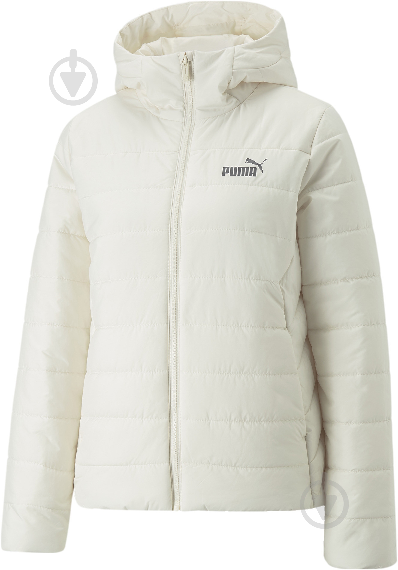 Куртка-парка женская зимняя Puma ESS HOODED PADDED JACKET 84894065 р.M бежевая - фото 1 Куртка-парка женская зимняя Puma ESS HOODED PADDED JACKET 84894065 р.M бежевая - фото 1