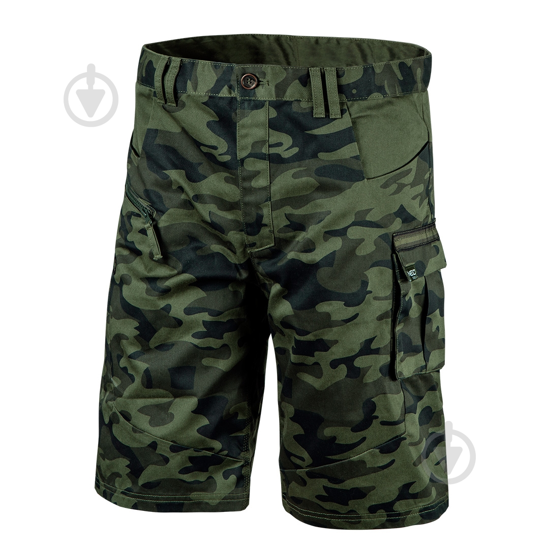Шорты NEO tools Camo р. S 81-271 камуфляж - фото 1 Шорты NEO tools Camo р. S 81-271 камуфляж - фото 1