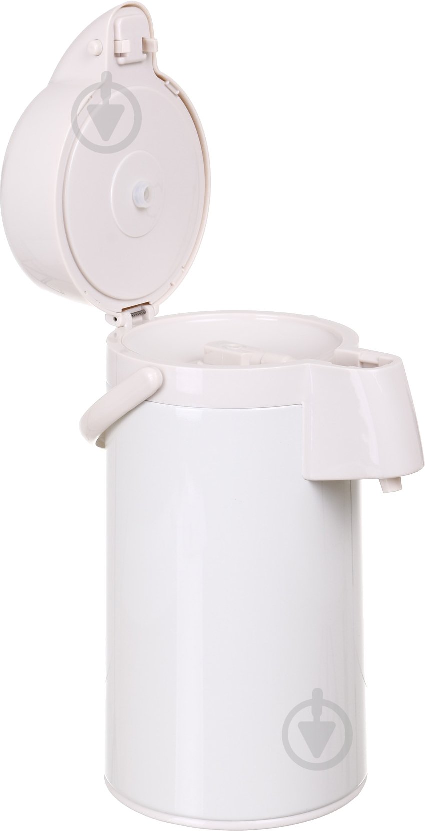 Термос с помпой UP! (Underprice) Classic 3 л бежевый - фото 4