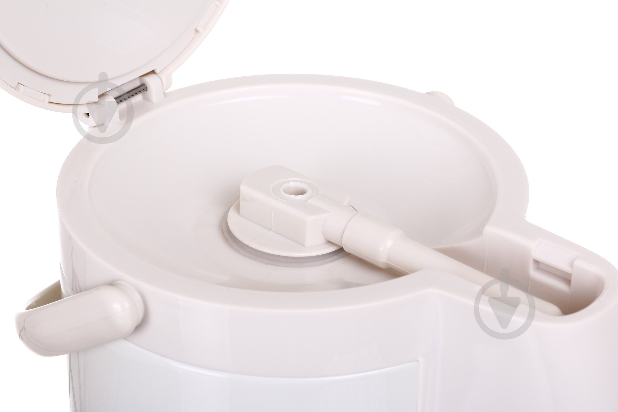 Термос с помпой UP! (Underprice) Classic 3 л бежевый - фото 5