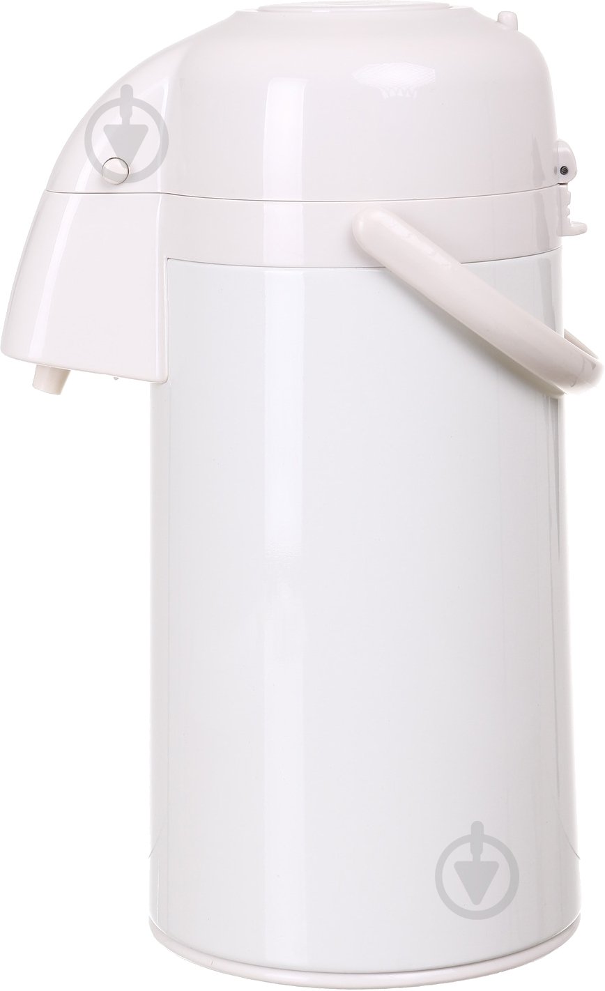 Термос с помпой UP! (Underprice) Classic 3 л бежевый - фото 2