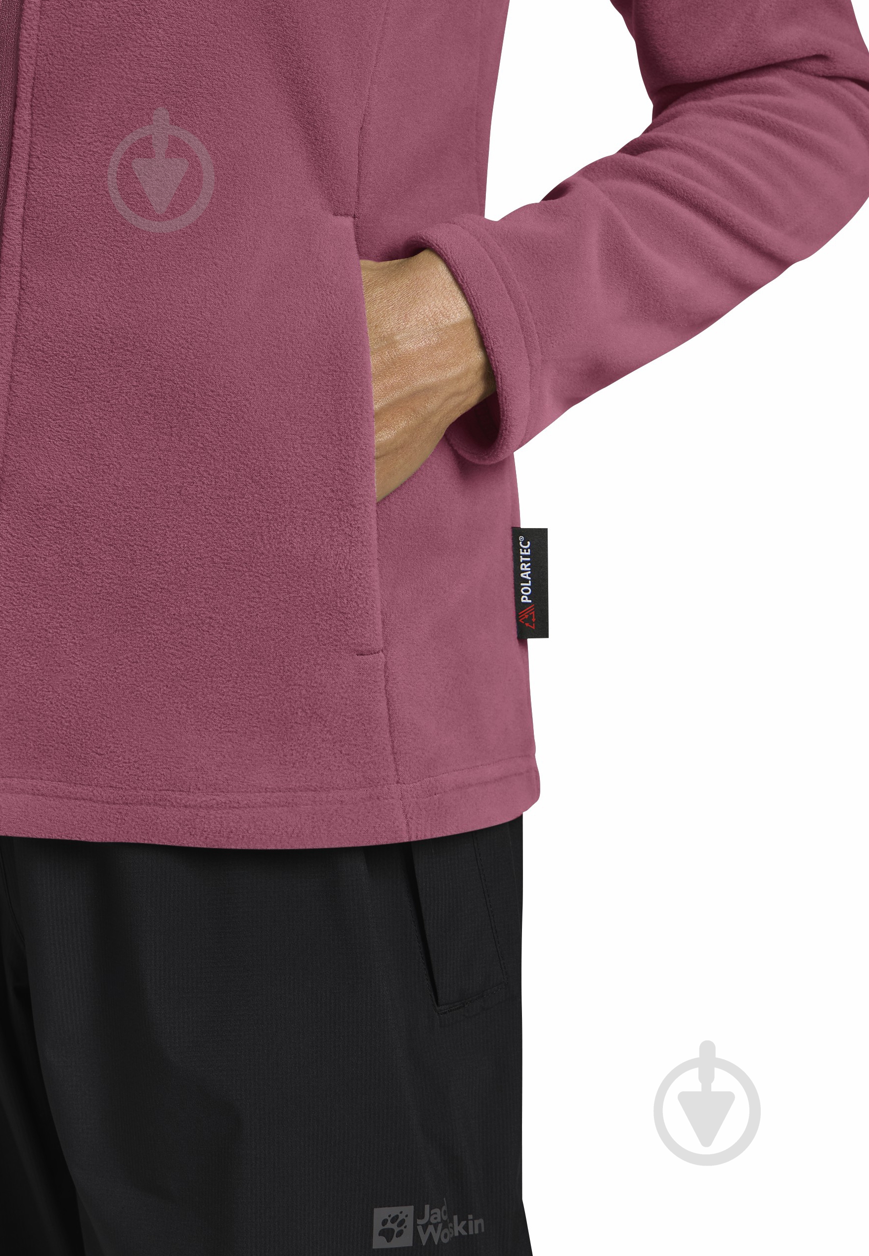 Кофта Jack Wolfskin TAUNUS FZ W 1711391_5114 р.XS рожевий - фото 5 Кофта Jack Wolfskin TAUNUS FZ W 1711391_5114 р.XS рожевий - фото 5