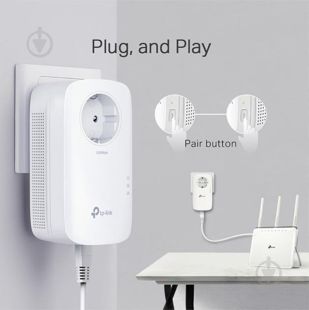 Комплект адаптеров TP-Link TL-PA8010PKIT AV1300 - фото 5