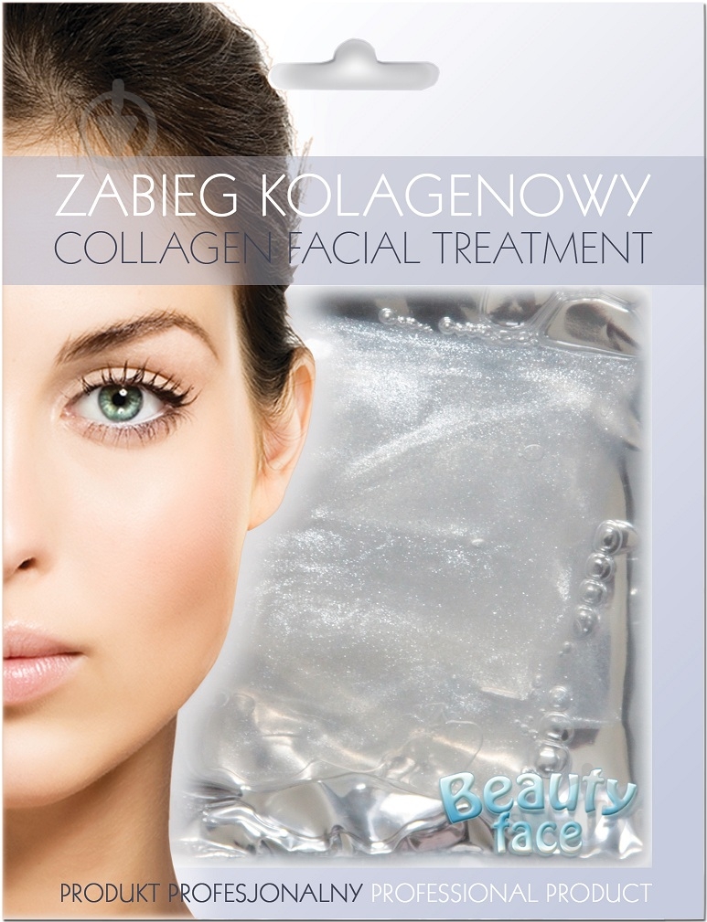 Маска для лица Beauty Face Collagen Hydrogel С частицами серебра 60 г - фото 1 Маска для лица Beauty Face Collagen Hydrogel С частицами серебра 60 г - фото 1